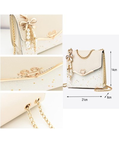 Small Crossbody Shoulder Bag For Women,Cellphone Bags Card Holder Wallet Purse And Handbags White $20.64 Shoulder Bags