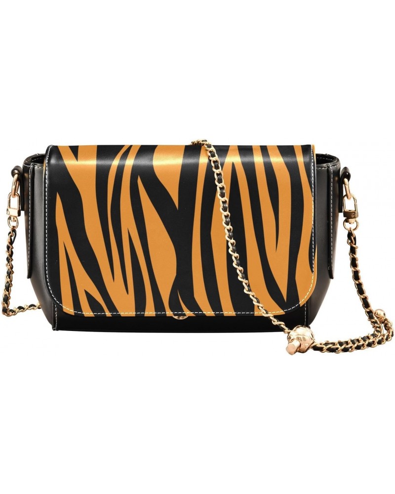 Tiger Crossbody Bags for Women Leather Purse Handbag Shoulder Bag for Gifts Daily Work $18.40 Shoulder Bags