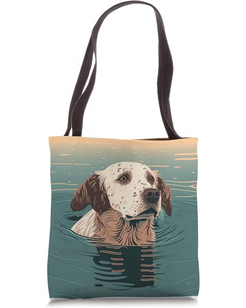 All You Need Is A Dog And A Lake Humor cute animal dog lover Tote Bag $12.49 Totes