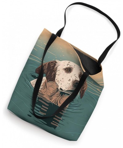 All You Need Is A Dog And A Lake Humor cute animal dog lover Tote Bag $12.49 Totes