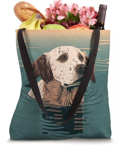 All You Need Is A Dog And A Lake Humor cute animal dog lover Tote Bag $12.49 Totes