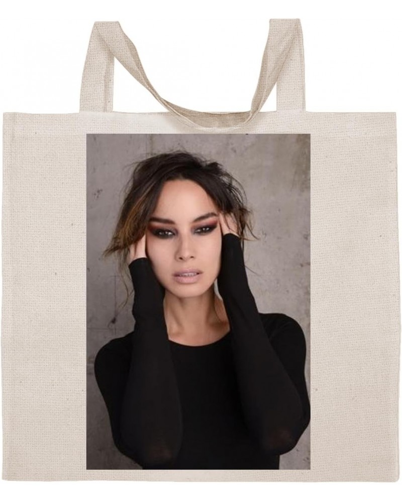 Berenice Marlohe - Cotton Photo Canvas Grocery Tote Bag IDPP323186 $18.97 Totes