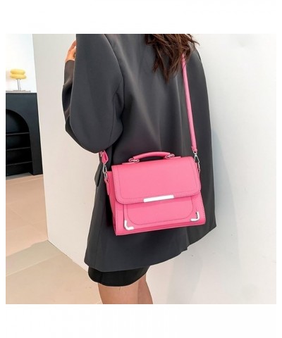 Durable PU Handbag Exquisite Craftsmanship Crossbody Shoulder Bags Perfect for Everyday Use White $14.01 Crossbody Bags