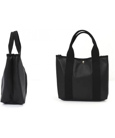 Faux Leather Zipper Divider Tote Be/Bk $15.05 Totes