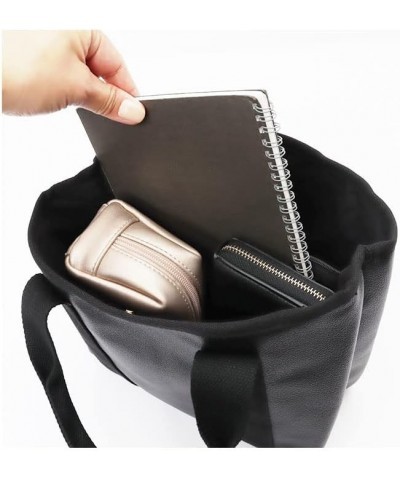 Faux Leather Zipper Divider Tote Be/Bk $15.05 Totes