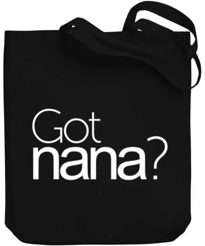 Got Nana? Bold Canvas Tote Bag 10.5" x 16" x 4 $21.59 Totes