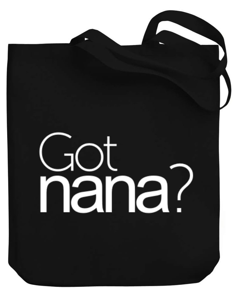 Got Nana? Bold Canvas Tote Bag 10.5" x 16" x 4 $21.59 Totes