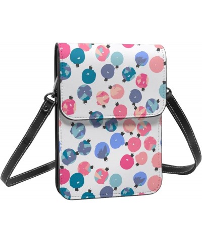 Womens Crossbody Bags Little Daisy Phone Bag Wallet Purses Adjustable Strap Christmas Ball Pattern (4) $13.74 Crossbody Bags