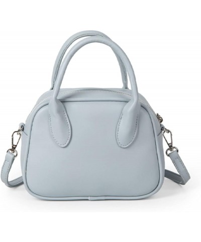 Niche silver bag female macaron shoulder cross-body lipstick box small square bag, silver, 20 * 8.5 * 15cm Blue 20*8.5*15cm $...