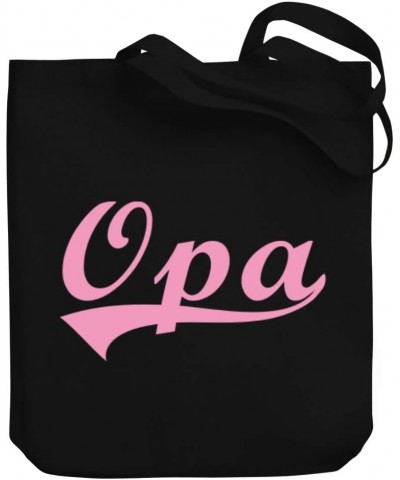 Opa Baseball Style Canvas Tote Bag 10.5" x 16" x 4 $22.39 Totes