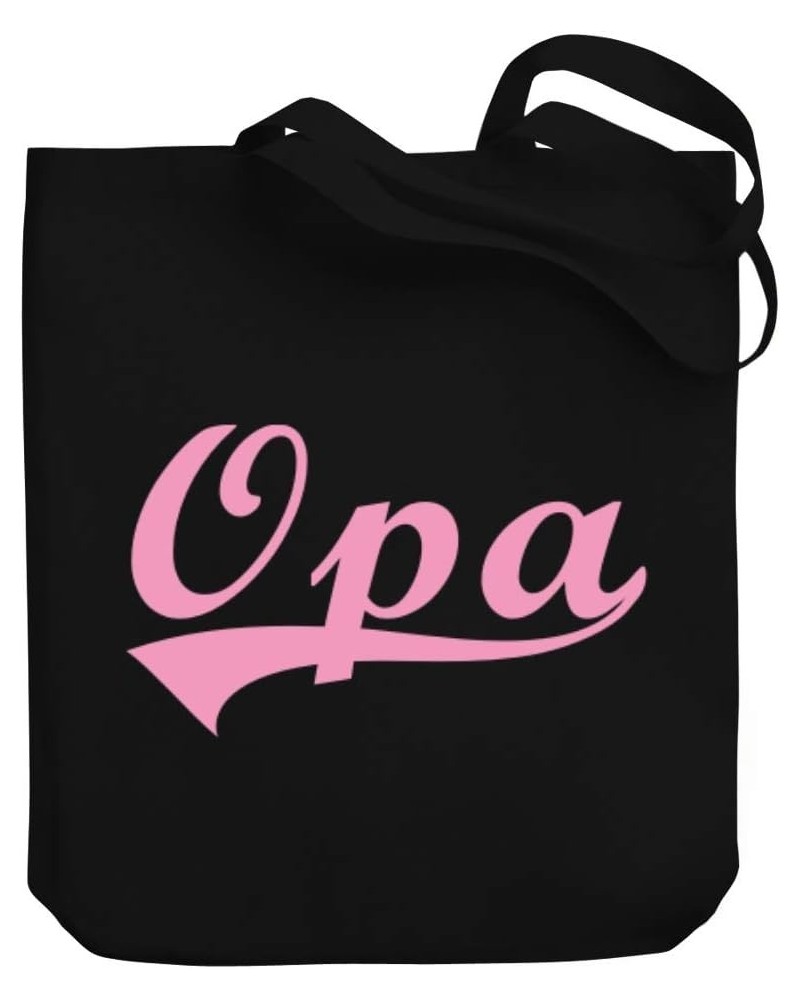 Opa Baseball Style Canvas Tote Bag 10.5" x 16" x 4 $22.39 Totes