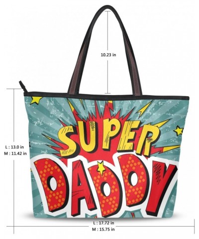 My Daily Women Tote Shoulder Bag Father's Day Pop Style Handbag $13.23 Shoulder Bags