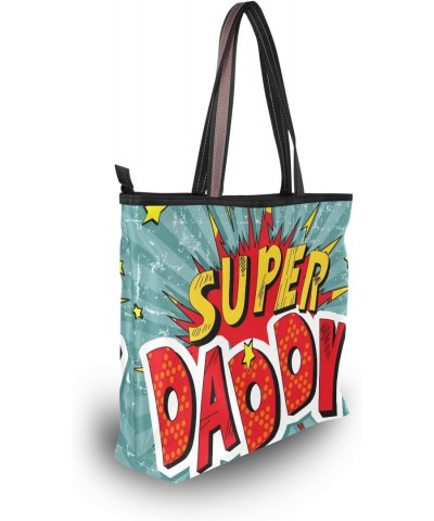 My Daily Women Tote Shoulder Bag Father's Day Pop Style Handbag $13.23 Shoulder Bags