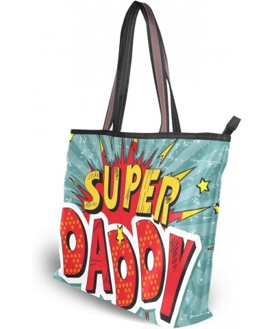 My Daily Women Tote Shoulder Bag Father's Day Pop Style Handbag $13.23 Shoulder Bags