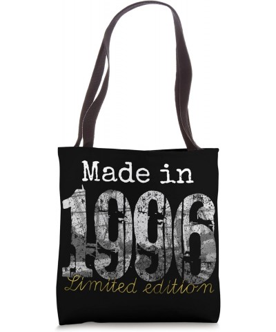 Made in 1996 Tee - 28 Year Old Shirt 1996 28th Birthday Gift Tote Bag $12.66 Totes