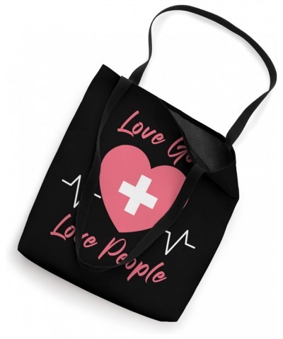 Nurse Christian Faith Gospel Women – Love GOD Love People Tote Bag $13.31 Totes