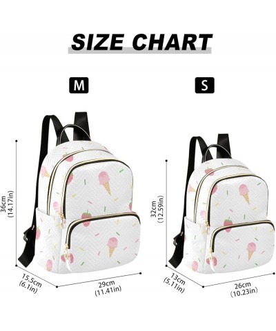 Mini Backpack Purse for Women Lightweight Girls Small Size Strawberry Ice Cream School Teens College Traveling Small $13.20 B...