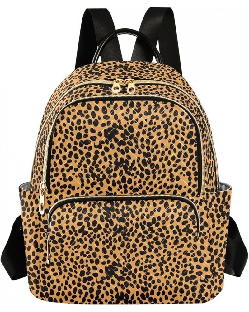 Leopard Stripes Fashion Backpack Purse for Women, Casual Daypacks, Ladies Gift for Traveling Hiking Multicolor Small $17.35 B...