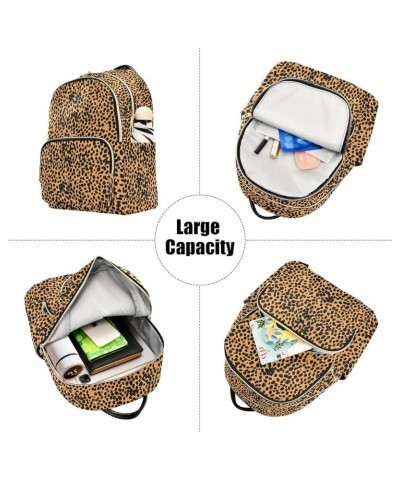 Leopard Stripes Fashion Backpack Purse for Women, Casual Daypacks, Ladies Gift for Traveling Hiking Multicolor Small $17.35 B...