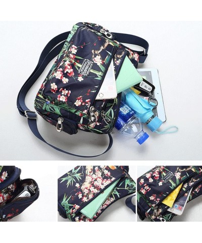 Floral Shoulder Bag Rural Style Fashion Women Bag European and American Style Vintage Bag Lightweight Zippers Messenger Bag L...