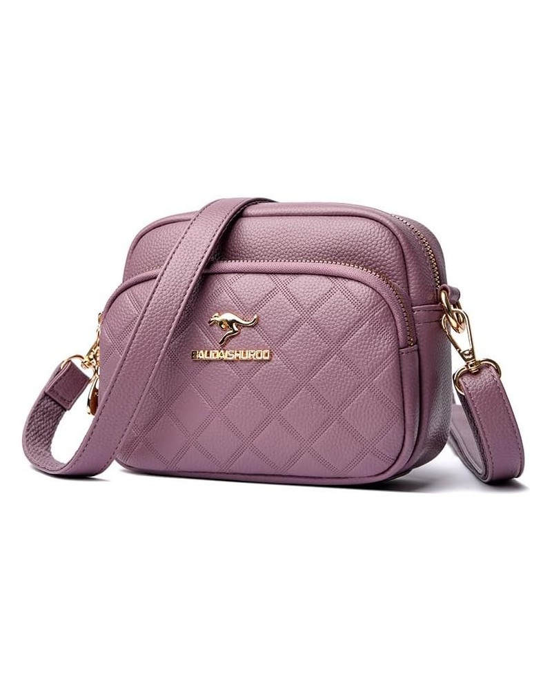 Women's Bag Casual One-Shoulder Crossbody Mobile Phone Bag, Purple, 18 * 7 * 14CM Purple $25.17 Totes