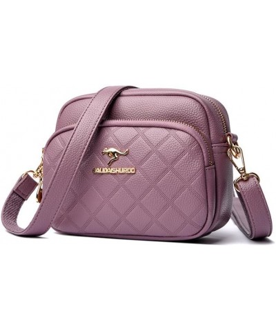 Women's Bag Casual One-Shoulder Crossbody Mobile Phone Bag, Purple, 18 * 7 * 14CM Purple $25.17 Totes