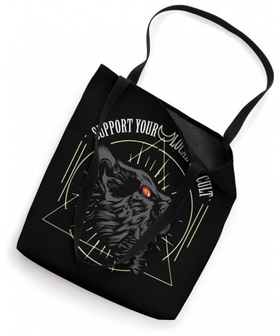 Support Your Local Cat Cult - Occult Shirt, Occultism Tote Bag $13.74 Totes