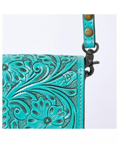 American Darling Cell Phone Holder Hand Tooled Genuine Leather women bag western handbag purse Adbg1135f $52.47 Handbags