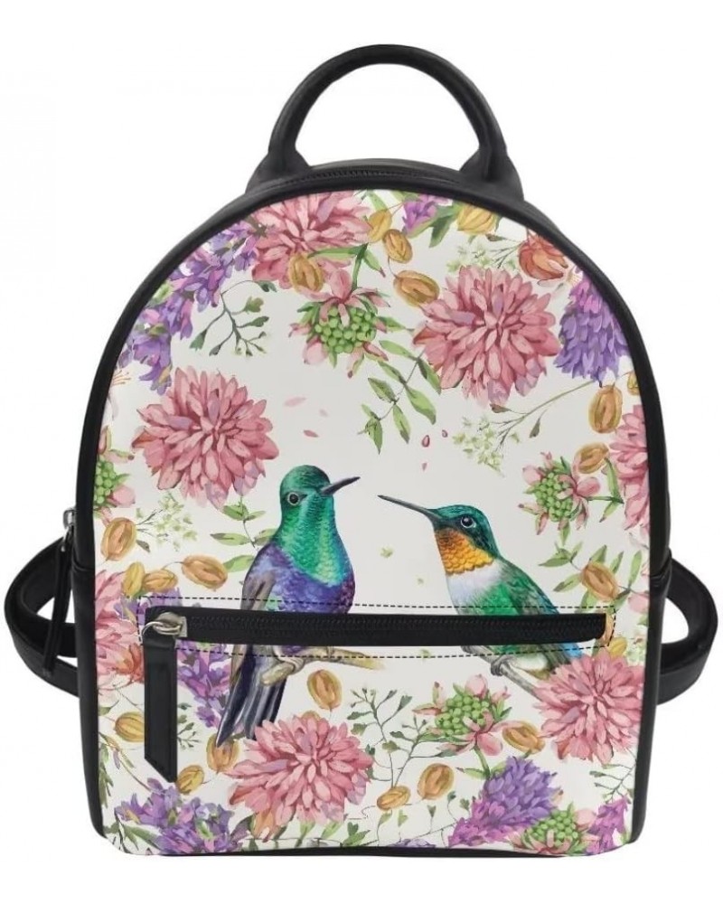 Mushroom Theme Small Shoulder Bag Cool Skull Printed Cheap Mini Women Backpack for Outdoor Bird $15.39 Backpacks