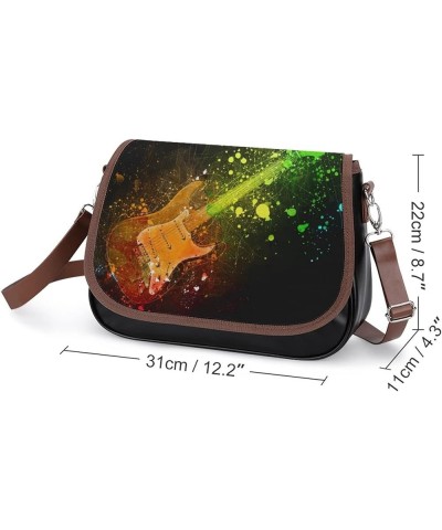 Leather Hobo Bags Women's Crossbody Shoulder Bag Classic City Top Handle Satchels Earth Space Color11 $21.00 Hobo Bags