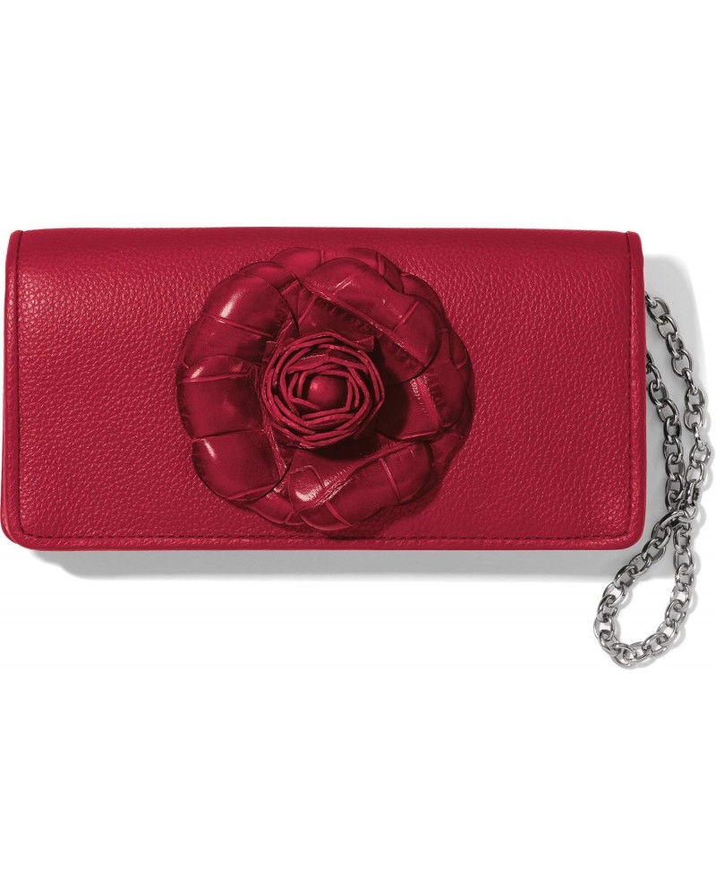 Rosie Rockmore Wallet - LIPSTICK RED [7 1/2 X 4] $62.40 Wallets