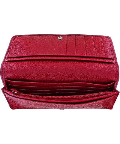 Rosie Rockmore Wallet - LIPSTICK RED [7 1/2 X 4] $62.40 Wallets