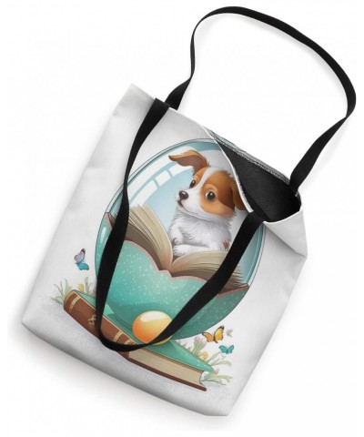 Funny dog in the egg Design dog owner Humor Sarcastic puppie Tote Bag $11.04 Totes