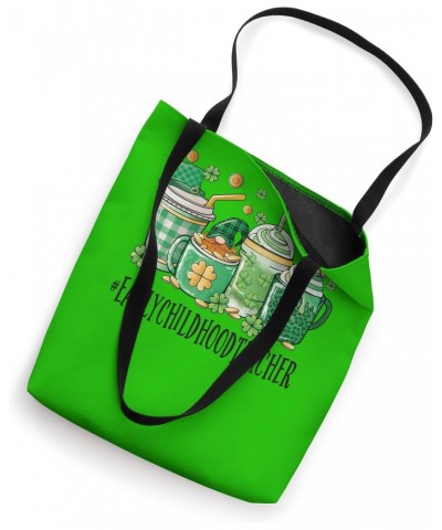 Early Childhood Teacher St Patricks Day Coffee Lovers Tote Bag $15.36 Totes