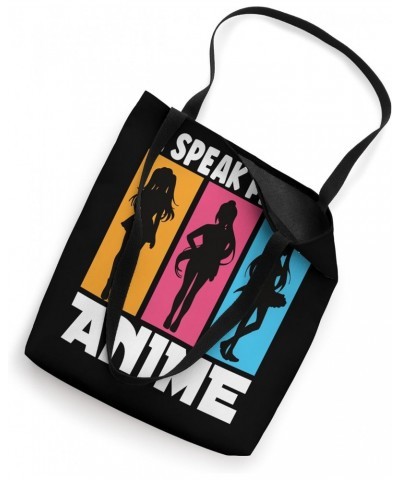 I Speak Fluent Anime Funny Anime Women Girls Kids Tote Bag $11.61 Totes