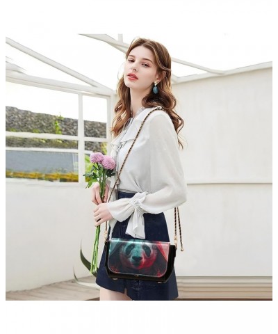 Crossbody Bags for Women Trendy Women's Black Shoulder Bag Small PU Leather Flap Cross Body Bag Handbags Pattern3 $18.85 Cros...