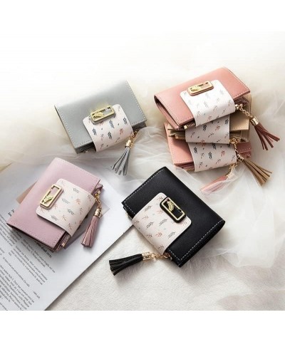 Wallet Womens Wallet Classic Ladies Vintage Design Leather Compact Size Mini Portable Large Capacity Fashion Cute Wallets Gif...