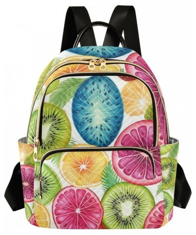 Mini Backpack Purse for Women, Fruit Slice Travel Bag Casual Daypack Shoulder Bag Medium $15.68 Backpacks