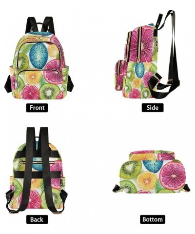 Mini Backpack Purse for Women, Fruit Slice Travel Bag Casual Daypack Shoulder Bag Medium $15.68 Backpacks