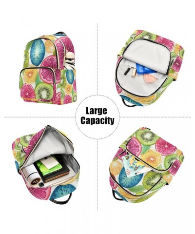 Mini Backpack Purse for Women, Fruit Slice Travel Bag Casual Daypack Shoulder Bag Medium $15.68 Backpacks