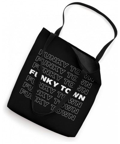 FUNKY TOWN Fort Worth TX Repeating Design Tote Bag $14.05 Totes