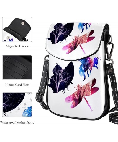 Small Crossbody Bags Cell Phone Purse - Stylish and Compact Purse with Adjustable Shoulder Strap Cute bee Multicoloured8 $13....