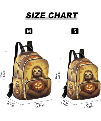 Christmas Highland Cows Small Quilted Backpack for Women Ladies Backpack Purse Fashion Travel Backpack Halloween Cute Sloth S...