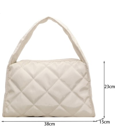 Nylon Hobo Bags for Women Soft Shoulder Purses Ladies Top Handle Handbag and Purses (C) D $32.19 Totes