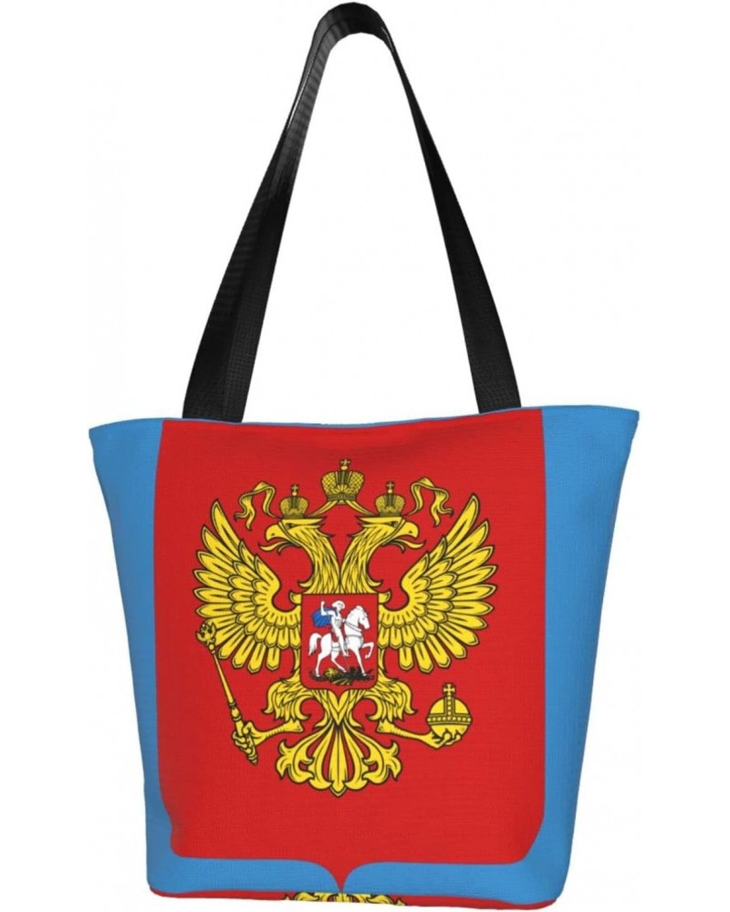 Coat Of Arms Of Russian Fashion Shoulder Bag Large Capacity For Man Or Woman $21.69 Totes