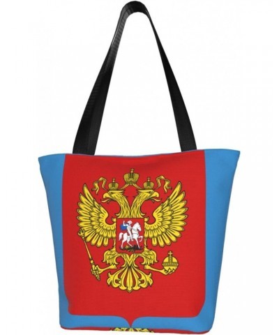 Coat Of Arms Of Russian Fashion Shoulder Bag Large Capacity For Man Or Woman $21.69 Totes