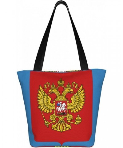 Coat Of Arms Of Russian Fashion Shoulder Bag Large Capacity For Man Or Woman $21.69 Totes