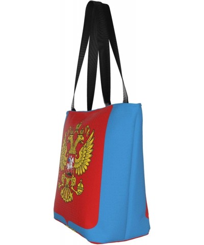 Coat Of Arms Of Russian Fashion Shoulder Bag Large Capacity For Man Or Woman $21.69 Totes