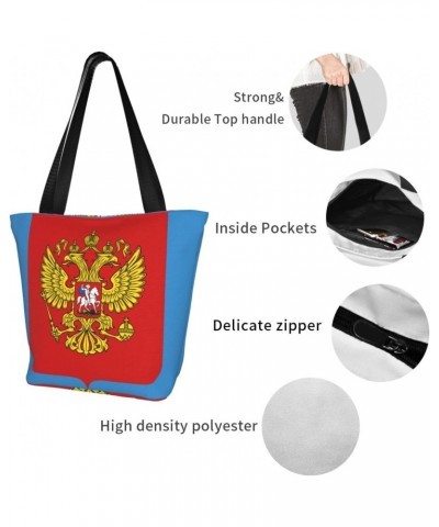 Coat Of Arms Of Russian Fashion Shoulder Bag Large Capacity For Man Or Woman $21.69 Totes