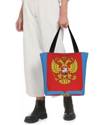 Coat Of Arms Of Russian Fashion Shoulder Bag Large Capacity For Man Or Woman $21.69 Totes